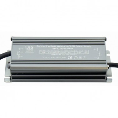 Transformator banda LED 45W, IP67, 230V - 12VDC, LED Market, MSD-CV-45W LED market Surse de alimentare IP67 12V