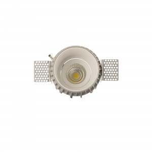 Spot COB LED 12W - 50 000 ore, incastrabil orientabil, LED Market, LM-D2012 R-12W Corp Alb  Corpuri de iluminat incastrabile