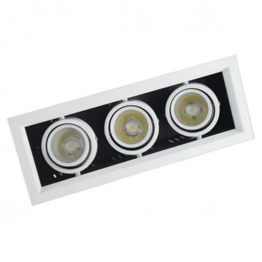 Spot cu LED orientabil incastrabil 3COB QF25-16-3C LED market LED market Catalog