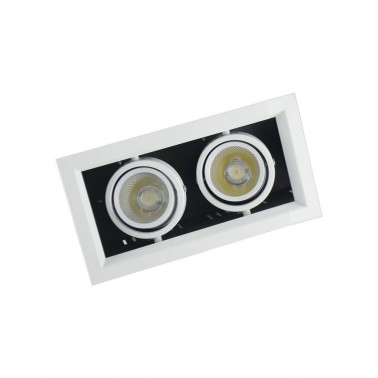 Spot cu LED orientabil incastrabil 2COB QF25-16-2C LED market LED market Catalog