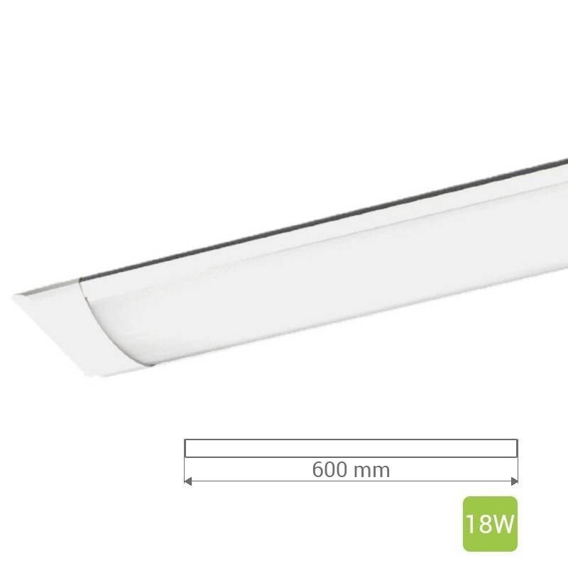 Corp de iluminat slim liniar cu LED 18W, 3780lm - 50 000H, LED Market, LM80 60cm LED market Lampi LED lineare serie slim