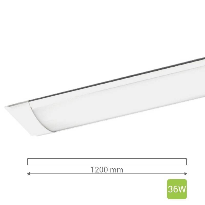 Corp de iluminat slim liniar cu LED 36W, 3780lm - 50 000H, LED Market, LM80 120cm LED market Lampi LED lineare serie slim