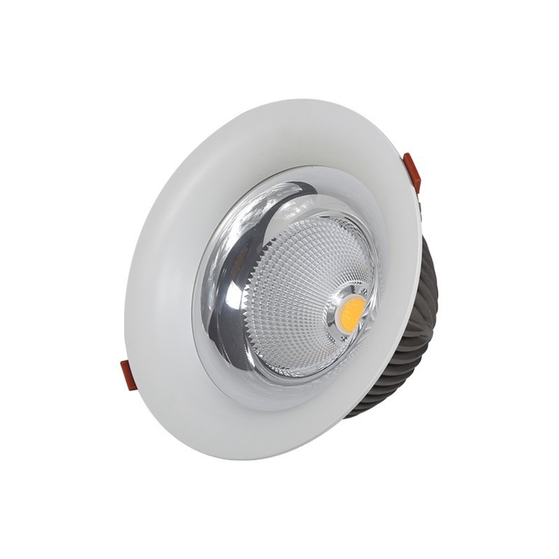 Spot LED 20W, 2280lm - 50 000 ore, incastrabil, LED Market, LM-D2008, Corp Alb LED market Corpuri de iluminat incastrabile