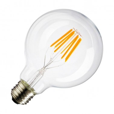 Bec cu filament LED E27 G95 LED market LED market Becuri LED cu Filament