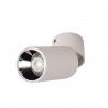 Spot LED 12W, 1368lm - 50 000 ore, orientabil aplicat, LED Market, M1819A, Corp Alb LED market Corpuri de iluminat aplicabile