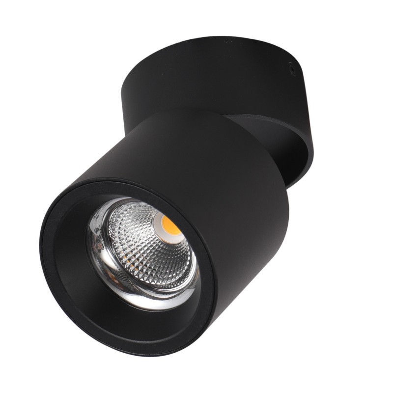 Spot LED 30W, 3420lm - 50 000 ore, orientabil aplicat, LED Market, M1821B, Corp Negru LED market Corpuri de iluminat aplicabile