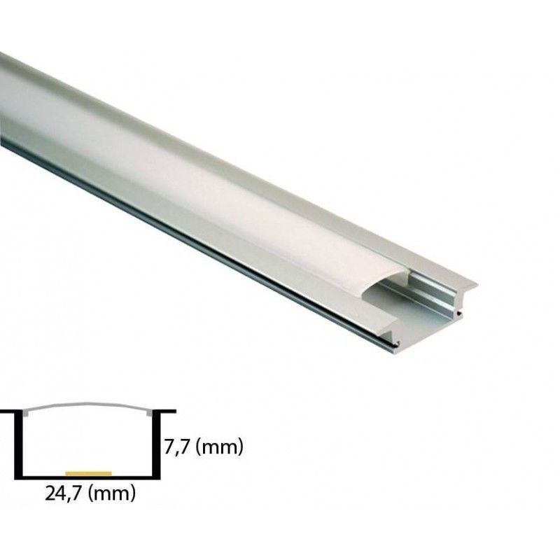 have a finger in the pie Loose cotton Profil incastrabil din aluminiu anodizat pentru benzi LED, L0021, L...
