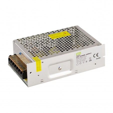 Transformator camere IP 200W/16.6A, 230V - 12VDC, LED Market, PS200-H1V12 IP20 LED market Surse de alimentare IP20 12V