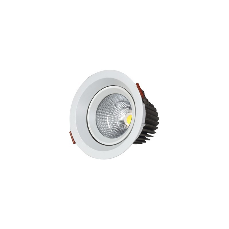 Spot LED 7W - 50 000 ore, incastrabil orientabil, LED Market, LM-S1005A, Corp Alb LED market Corpuri de iluminat incastrabile
