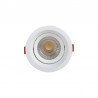 Spot LED 12W - 50 000 ore, incastrabil orientabil, LED Market, LM-S1005A, Corp Alb LED market Corpuri de iluminat incastrabile
