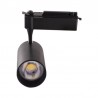 Spot LED 30W, 3420lm - 50 000 ore, directionabil pe sina monofazata, iluminat comercial, LED Market, HS-009-2WH, Corp negru L...
