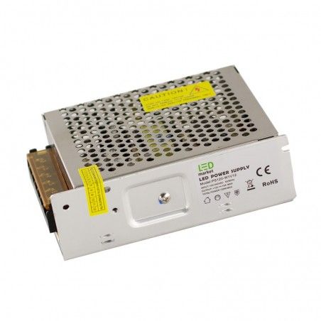 Transformator camere IP 120W/10A, 230V - 12VDC, LED Market, PS120-W1V12 IP20 LED market Surse de alimentare IP20 12V