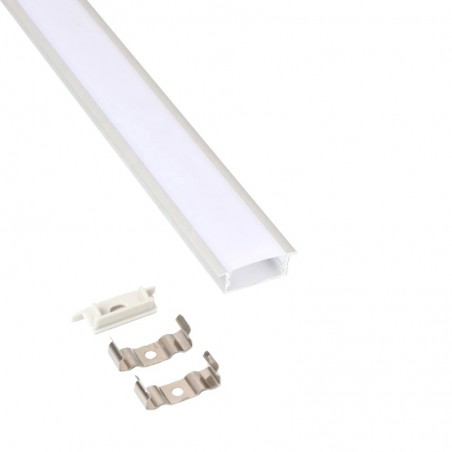 Profil de aluminiu pentru banda LED LMX-205-1 2m LED market Profil de aluminiu pentru banda LED