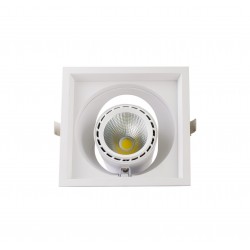 Spot cu LED orientabil incastrabil LED market 1COB S2052-1 LED market Corpuri de iluminat incastrabile
