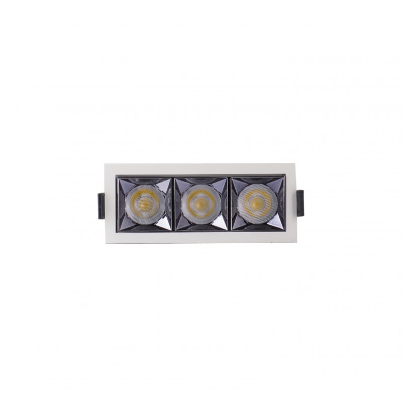 Spot LED 12W - 50 000 ore, dreptunghi incastrabil, LED Market, LM-XL003 LED market Corpuri de iluminat incastrabile