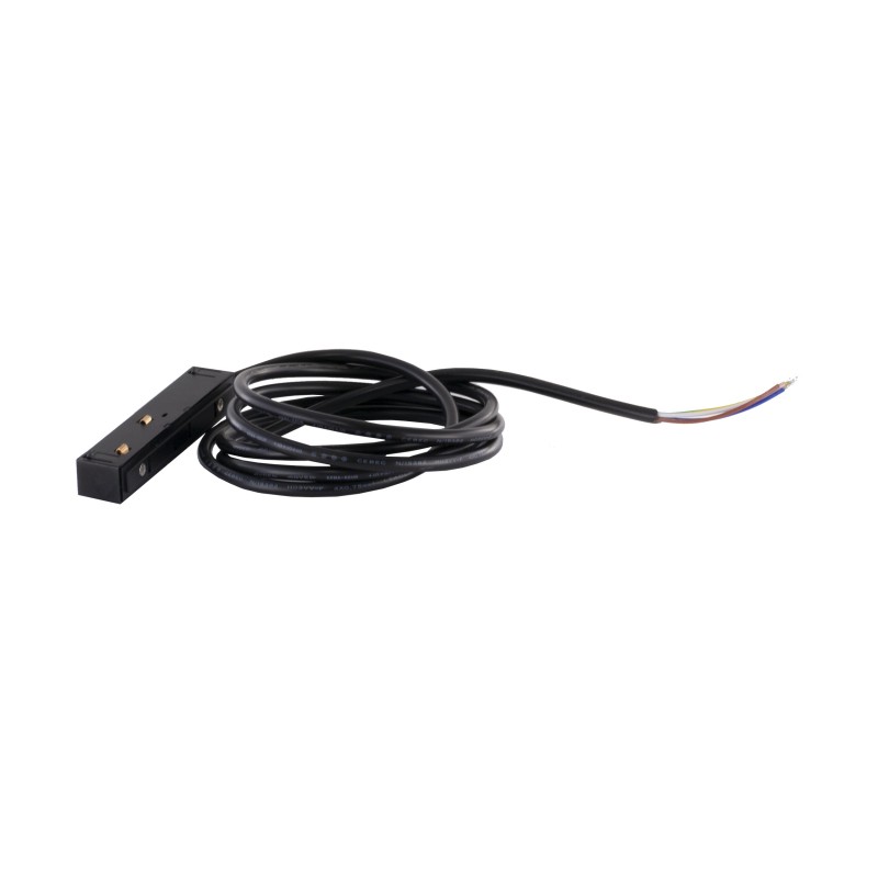 Conector alimenatare Live end LM-IS-200,(with 200cm input cable),black LED market Magnetic range