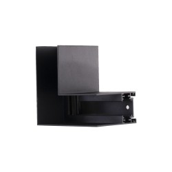 Magnetic Surface Line conector L -joint 90 degree,black LED market Magnetic range