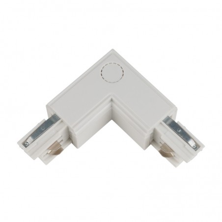 Track Line Conector 90° L Type 4wires WHITE H-04 LEFT