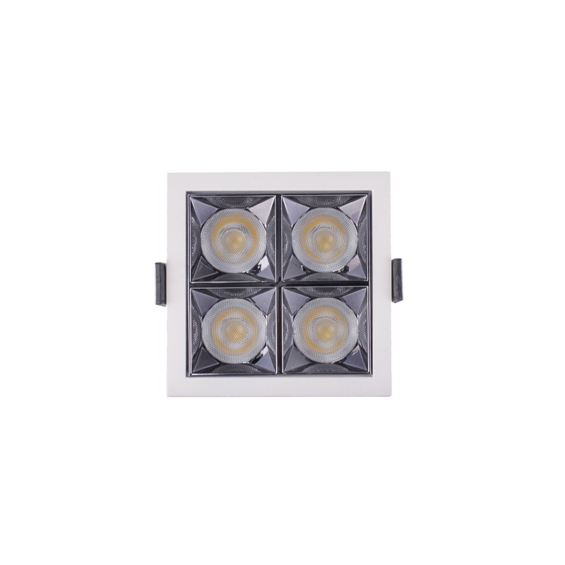 Spot LED 20W - 50 000 ore, patrat incastrabil, LED Market, LM-XL003 LED market Corpuri de iluminat incastrabile
