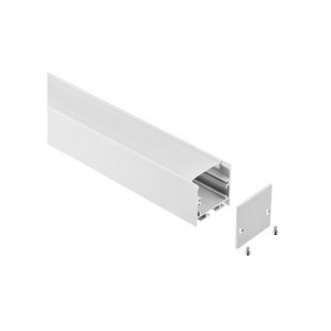 Profil suspendat din aluminiu anodizat LED, LMX-3535-M, LED Market, Culoare gri, Lungime 1m LED market