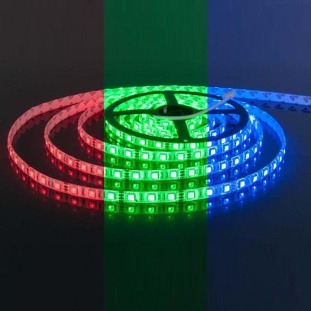 Banda LED 24VDC 14.4W/ML - 50 000 ore, Rola 5m, 60xSMD5050/ML, IP20, LED Market, RGB LED market Banda LED 12 (V)