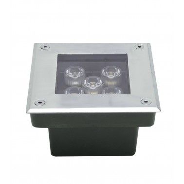 Spot IP67 LED 5W, 570lm - 50 000 ore, patrat incastrabil, pentru pavaj, LED Market LED market