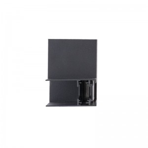 Magnetic Surface Line conector L -joint 90 degree,black  Magnetic range