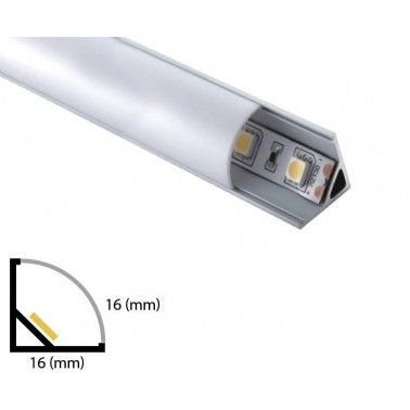 Cumpara Profil de aluminiu pentru banda LED MC-A53-1 2m in Romania, livrarea in toata Romania